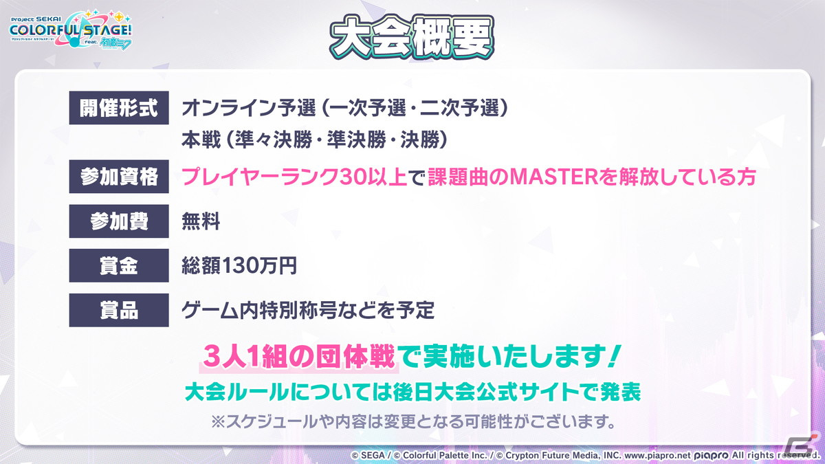「プロジェクトセカイ」Adoさんとのタイアップやグループ戦での大会開催、カップヌードルタイアップの続報など最新情報が多数公開！の画像11