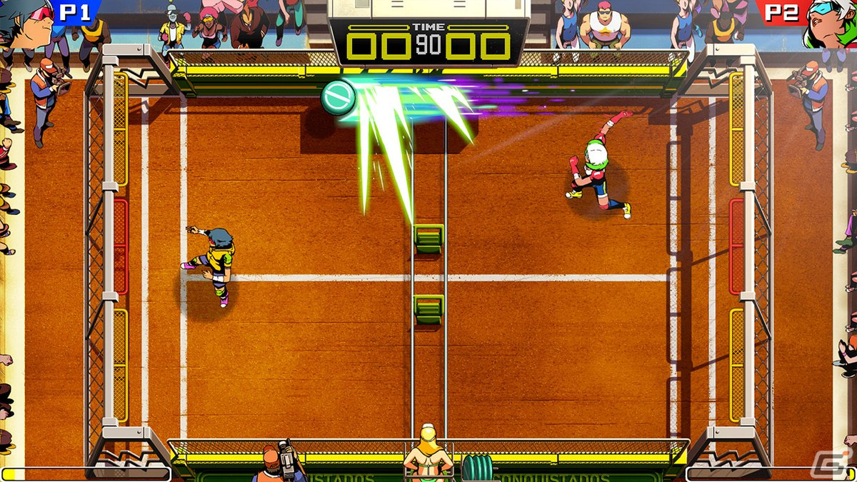 PS4/Xbox/Switch/Steam「Windjammers 2 - フライング・パワー・ディスク」が配信開始！25年の時を経て蘇った対戦型ACTの画像4