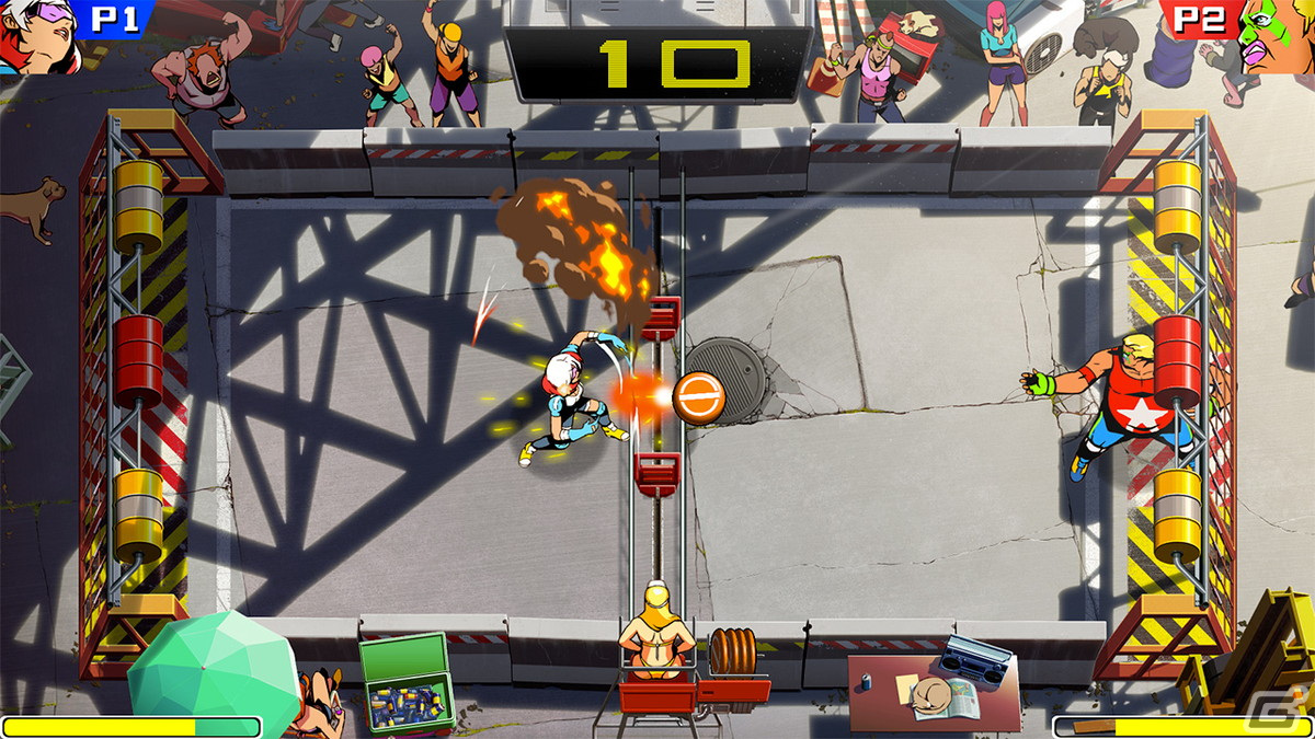 PS4/Xbox/Switch/Steam「Windjammers 2 - フライング・パワー・ディスク」が配信開始！25年の時を経て蘇った対戦型ACTの画像6