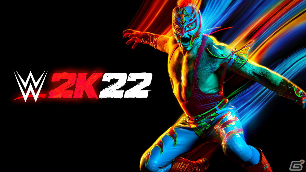 「WWE 2K22」の発売日が3月11日に決定！カバーを飾るのはルチャリブレでお馴染みのスーパースター「レイ・ミステリオ」選手にの画像1