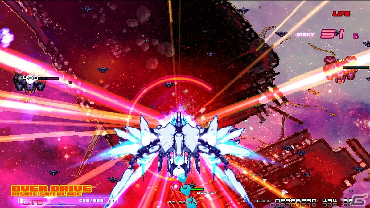 超攻撃型縦スクロールSTG「GRAND CROSS: ReNOVATION」がSteamでリリース！の画像13