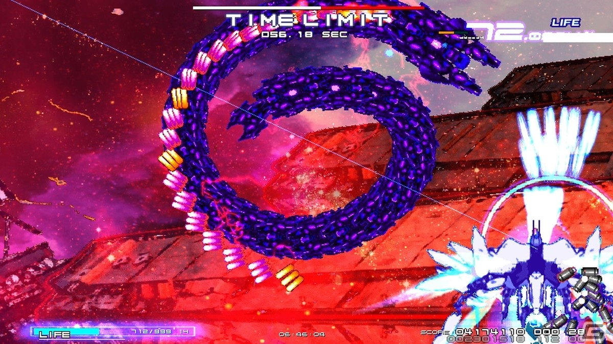 超攻撃型縦スクロールSTG「GRAND CROSS: ReNOVATION」がSteamでリリース！の画像5