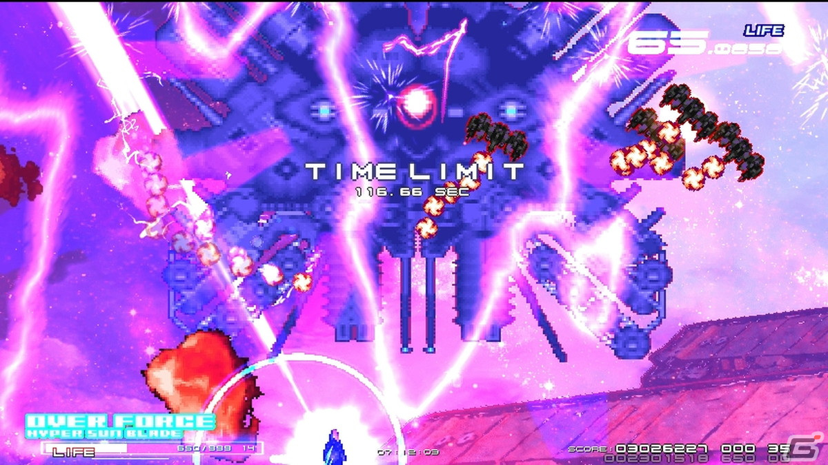超攻撃型縦スクロールSTG「GRAND CROSS: ReNOVATION」がSteamでリリース！の画像8