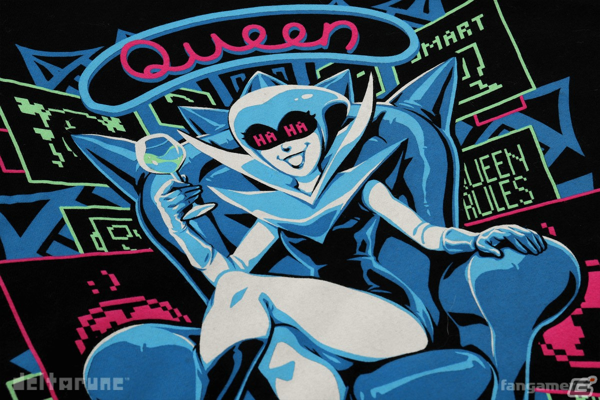 Fangamerと「DELTARUNE」のコラボグッズ5種の販売が開始！Tシャツやデスクマット、ポスターなどが登場の画像15