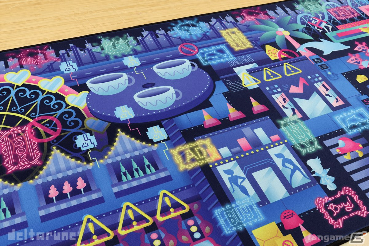 Fangamerと「DELTARUNE」のコラボグッズ5種の販売が開始！Tシャツやデスクマット、ポスターなどが登場の画像21
