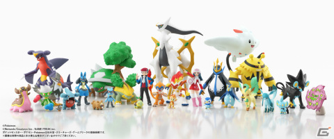 「ポケモンスケールワールド シンオウ地方2」が6月に発売！ヒカリ（Pt ver.）やグレイシア、リーフィアなどがラインナップの画像1