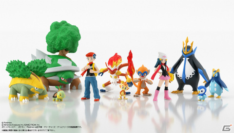 「ポケモンスケールワールド シンオウ地方2」が6月に発売！ヒカリ（Pt ver.）やグレイシア、リーフィアなどがラインナップの画像15
