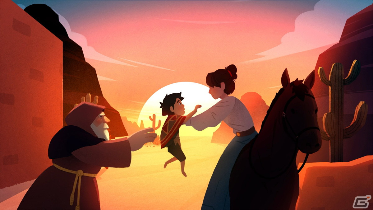 iOS/Android版「El Hijo - A Wild West Tale」が配信開始！母を訪ねて旅する少年を描くステルスアドベンチャーの画像2
