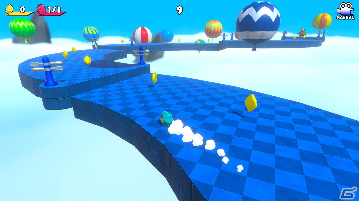 90～00年代のアーケードゲームに影響を受けた3Dアクションプラットフォーム「Super Sami Roll」が2月10日に発売！の画像6