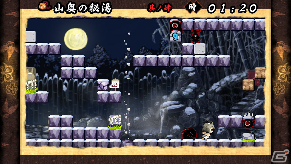 アクションパズル「疾風のうさぎ丸～ふたつの冒険譚～」のSteam版がリリース！の画像3