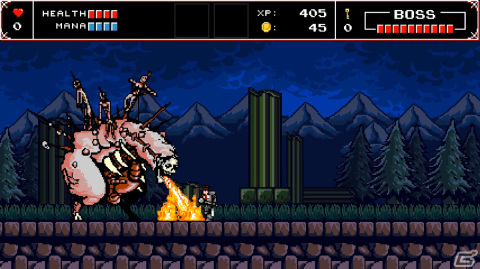 ドット絵で描くハードなバトルが魅力のアクションアドベンチャー「Infernax」のPS4/Switch版が2022年上半期に配信！の画像5