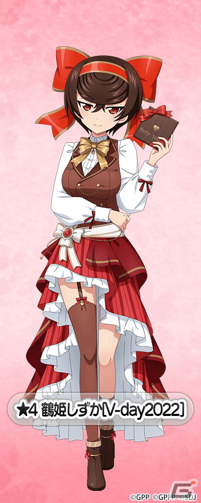 「ガールズ＆パンツァー 戦車道大作戦！」バレンタイン衣装のケイや西絹代、島田愛里寿がガチャに登場！の画像6