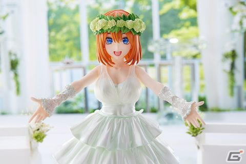 TVアニメ「五等分の花嫁∬」より中野四葉がウェディング衣装でフィギュア化！あみあみ限定で登場の画像1