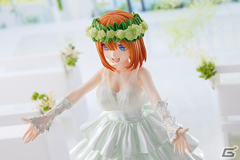 TVアニメ「五等分の花嫁∬」より中野四葉がウェディング衣装で