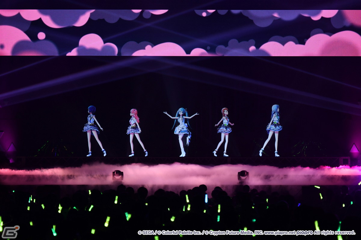 ユニットごとのライブを生演奏とともに堪能できた「プロジェクトセカイ