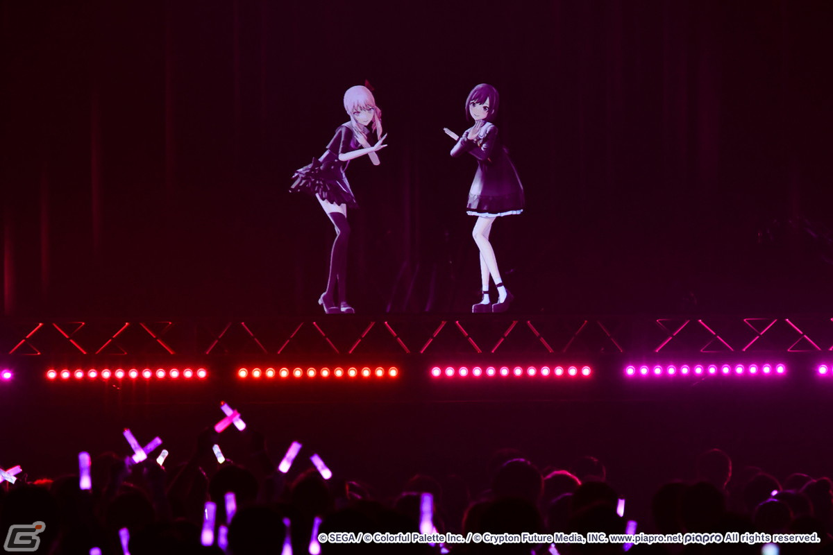 ユニットごとのライブを生演奏とともに堪能できた「プロジェクト