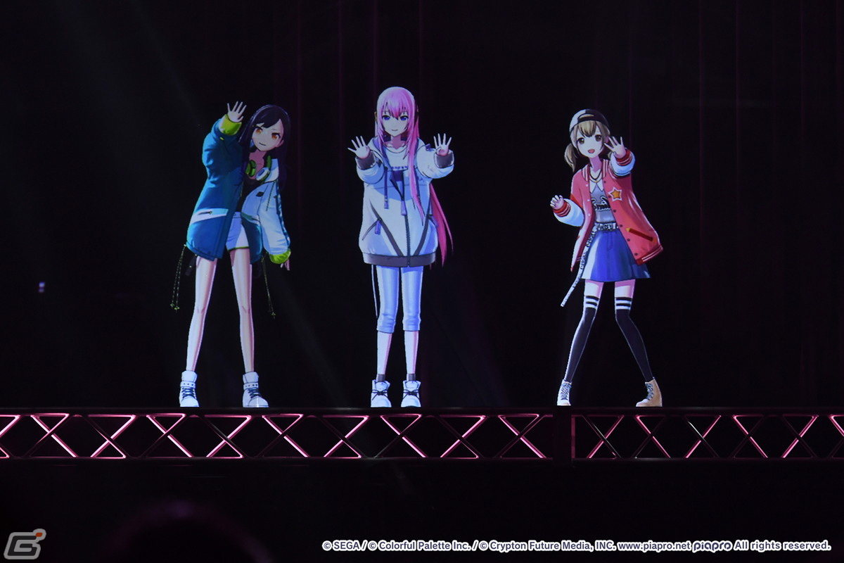 ユニットごとのライブを生演奏とともに堪能できた「プロジェクトセカイ