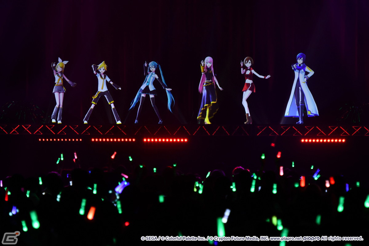 ユニットごとのライブを生演奏とともに堪能できた「プロジェクトセカイ