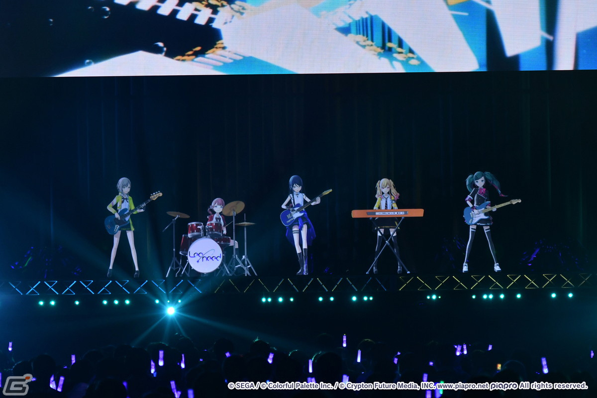 ユニットごとのライブを生演奏とともに堪能できた「プロジェクトセカイ