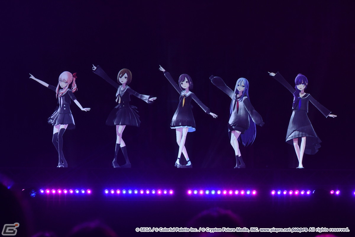 ユニットごとのライブを生演奏とともに堪能できた「プロジェクト