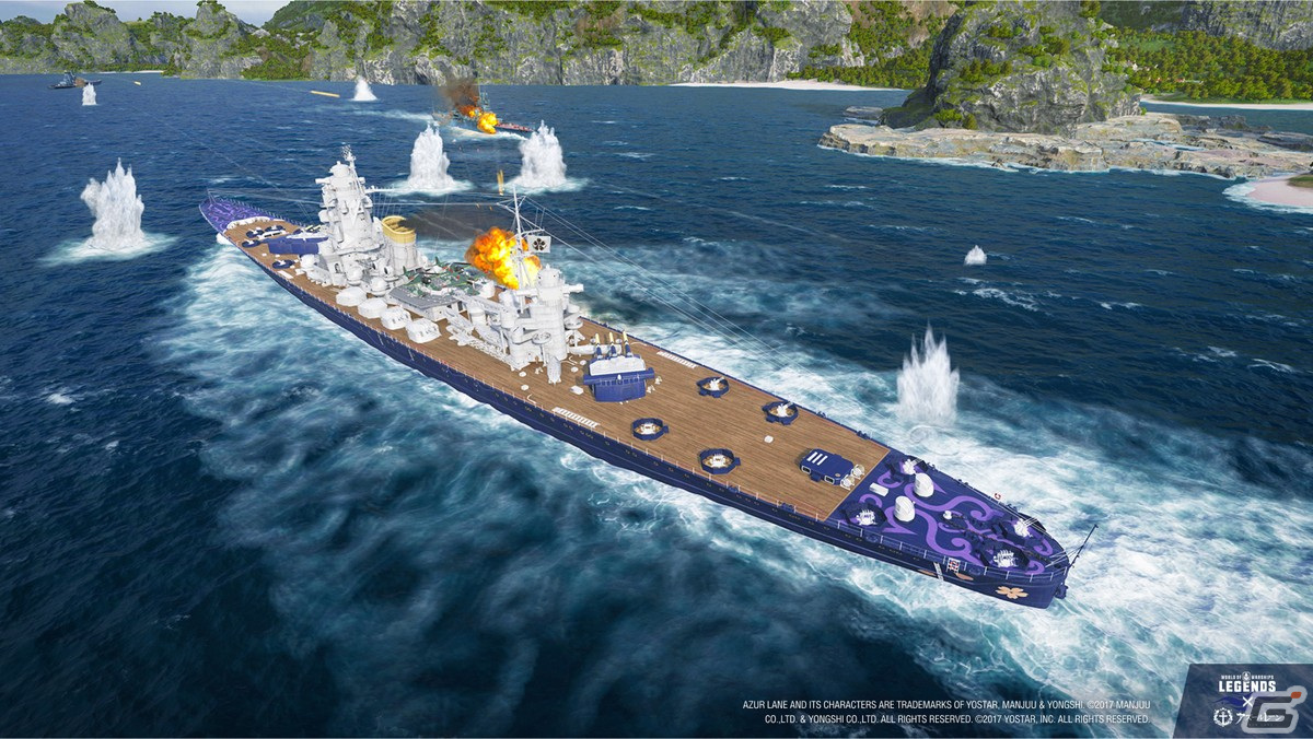 「World of Warships: Legends」にて「アズールレーン」とのコラボ第3弾が2月7日より開催！の画像10