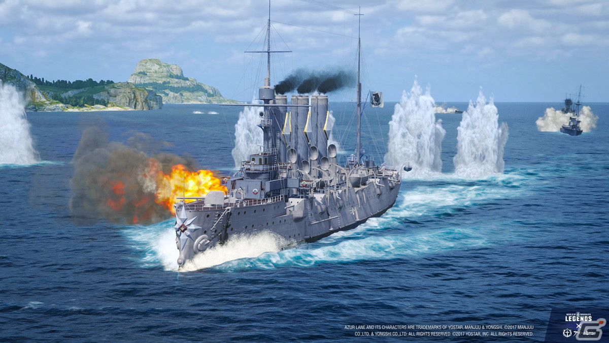 「World of Warships: Legends」にて「アズールレーン」とのコラボ第3弾が2月7日より開催！の画像13