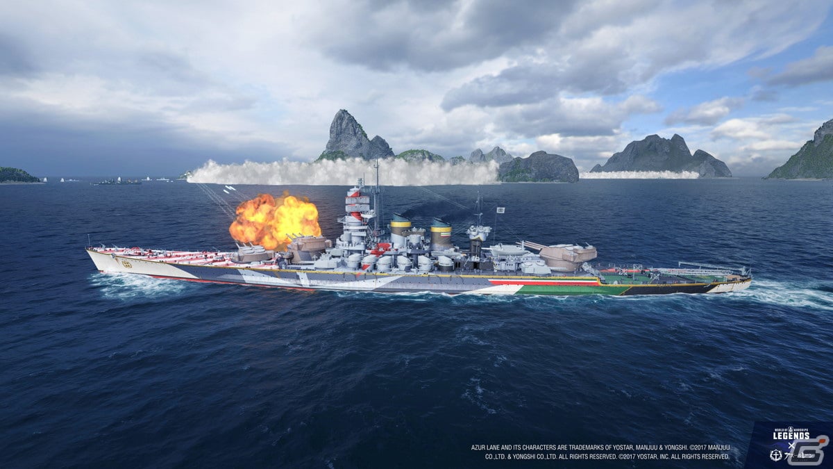 「World of Warships: Legends」にて「アズールレーン」とのコラボ第3弾が2月7日より開催！の画像16