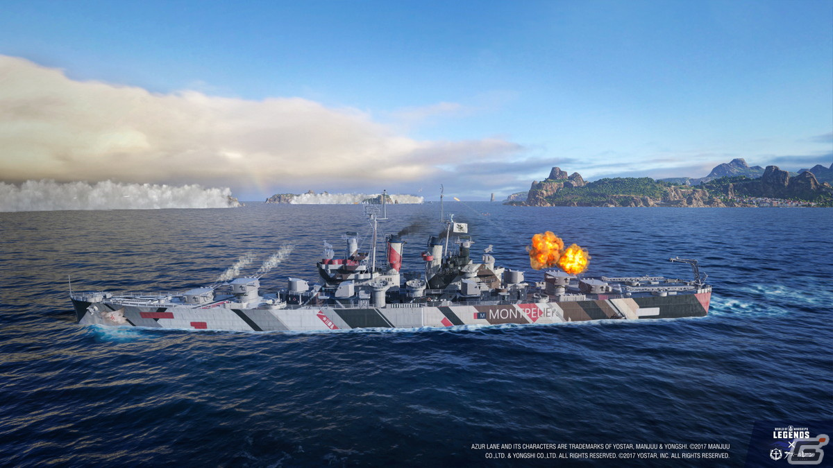 「World of Warships: Legends」にて「アズールレーン」とのコラボ第3弾が2月7日より開催！の画像19
