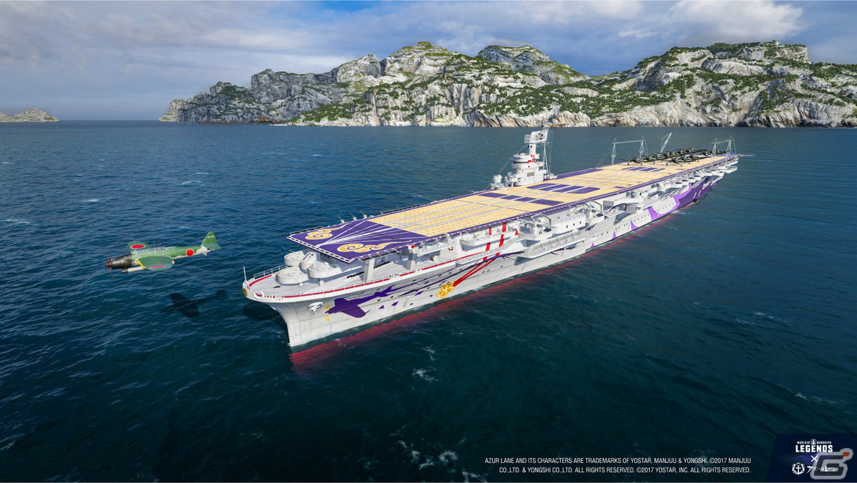 「World of Warships: Legends」にて「アズールレーン」とのコラボ第3弾が2月7日より開催！の画像4