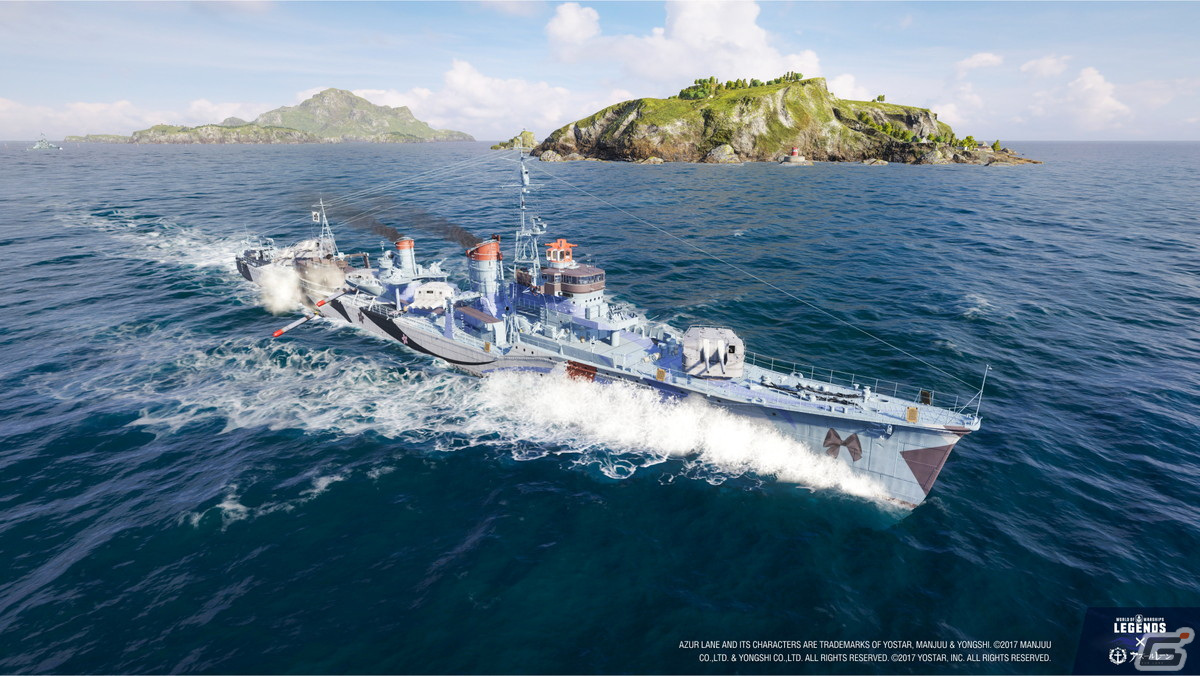 「World of Warships: Legends」にて「アズールレーン」とのコラボ第3弾が2月7日より開催！の画像6