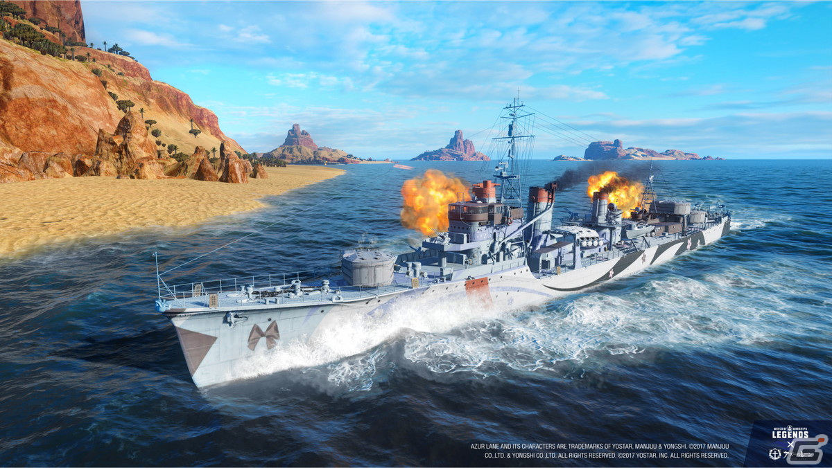 「World of Warships: Legends」にて「アズールレーン」とのコラボ第3弾が2月7日より開催！の画像7