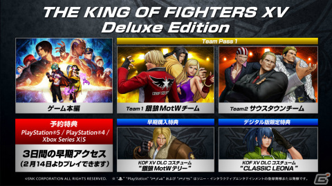 「THE KING OF FIGHTERS XV」DLCキャラクター「餓狼MotWチーム」「サウスタウンチーム」が配信決定！の画像15