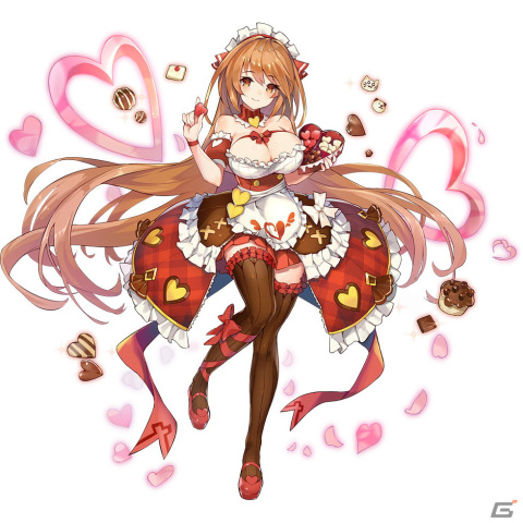 「神殺しのアリア」にてイベント「すれ違いのチョコレート」が開催中！エリー・メイザースらのバレンタイン衣装も登場の画像4