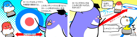 Switch「みんなのカーリング」の公式サイトが公開！カーリングをより楽しむための4コママンガもチェックの画像1