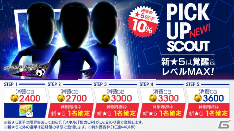 「サカつくRTW」にて中央突破が得意なフランスの新★5選手がレベルMAXで登場するピックアップスカウトが配信開始！の画像1