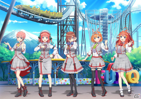 映画「五等分の花嫁」と富士急ハイランドのコラボイベントが2月26日より開催！の画像1
