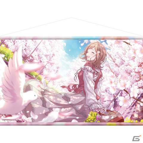 「アイドルマスター シャイニーカラーズ」櫻木真乃、月岡恋鐘ら9名のゲーム内イラストを使用したタペストリーが登場！の画像2