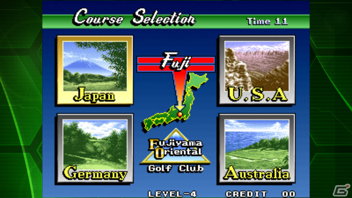 iOS/Android「ビッグトーナメントゴルフ アケアカNEOGEO」が配信！1996年にSNKより発売されたゴルフゲームの画像2