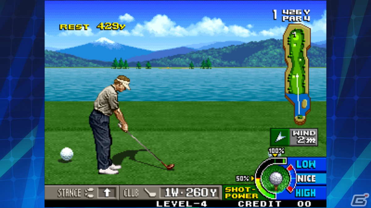 iOS/Android「ビッグトーナメントゴルフ アケアカNEOGEO」が配信！1996年にSNKより発売されたゴルフゲームの画像4