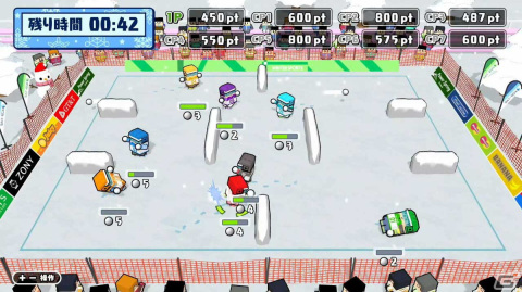 Switch「ボクらのウィンタースポーツ」が配信開始！カーリングやアイスホッケーなど10種の競技で遊べるパーティーゲームの画像10