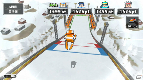 Switch「ボクらのウィンタースポーツ」が配信開始！カーリングやアイスホッケーなど10種の競技で遊べるパーティーゲームの画像11
