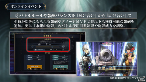 「シン・クロニクル」ゲーム内のオンラインイベントや高難易度ダンジョンなどを紹介した開発レターLIVEの情報を紹介！の画像8