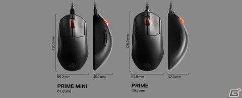 100人以上のeスポーツ選手の意見を反映した有線ゲーミングマウス「Prime Mini」が2月11日に発売！の画像4