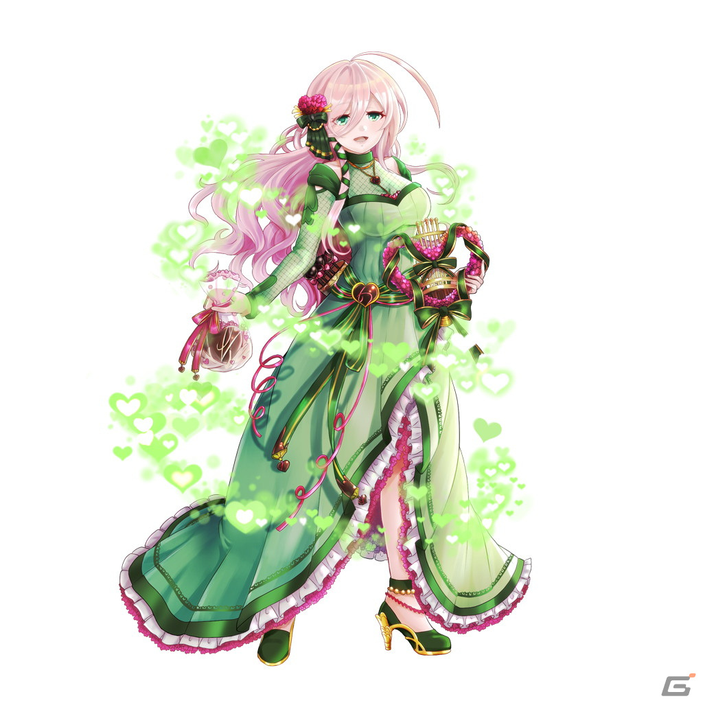 「ナナリズムダッシュ」にバレンタイン衣装の「イルン（CV：清水彩香）」が登場！バレンタインイベントも開始の画像1