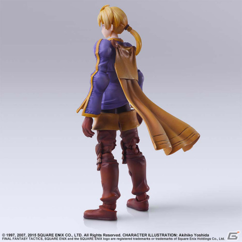 未開封ファイナルファンタジータクティクス アーツ ラムザ　ディリータ　アグリアス FFタクティクス』ラムザ、アグリアス、ディリータがアクション