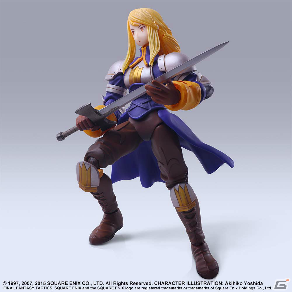 「ファイナルファンタジー タクティクス BRING ARTS」が発売決定！ラムザやアグリアス、ディリータが登場の画像12