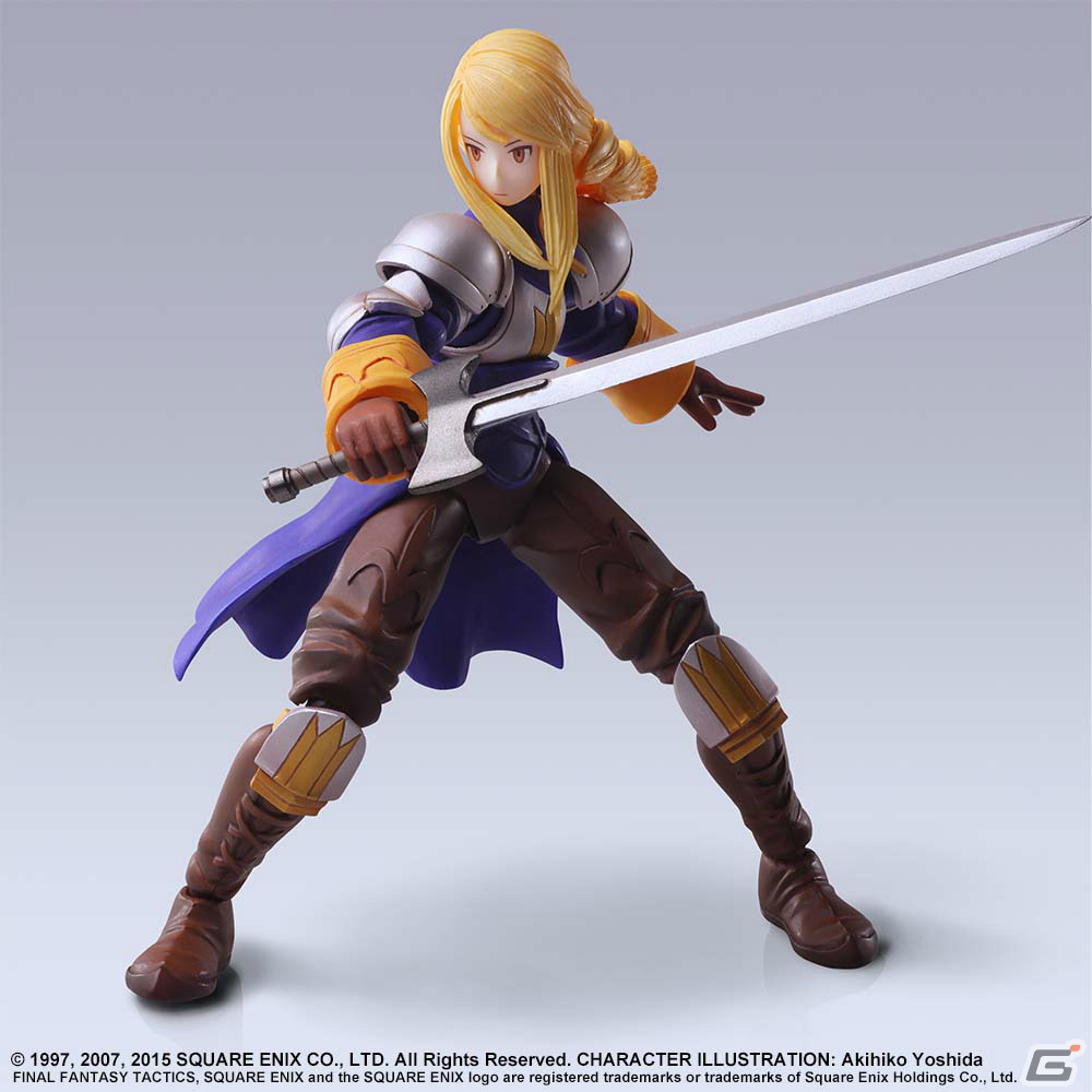 「ファイナルファンタジー タクティクス BRING ARTS」が発売決定！ラムザやアグリアス、ディリータが登場の画像15