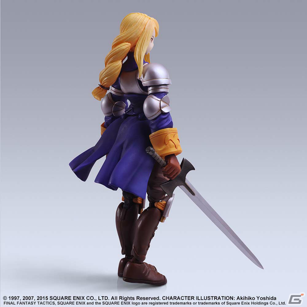 「ファイナルファンタジー タクティクス BRING ARTS」が発売決定！ラムザやアグリアス、ディリータが登場の画像16