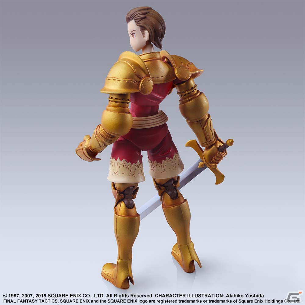「ファイナルファンタジー タクティクス BRING ARTS」が発売決定！ラムザやアグリアス、ディリータが登場の画像22