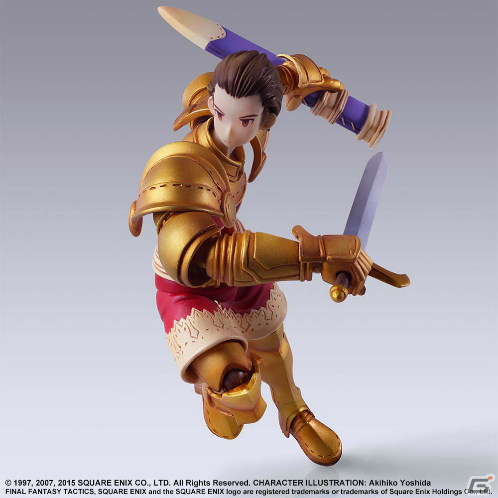「ファイナルファンタジー タクティクス BRING ARTS」が発売決定！ラムザやアグリアス、ディリータが登場の画像24